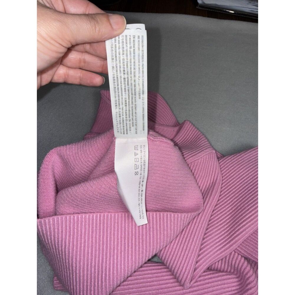 Y2K Abercrombie and Fitch Pink Long Sleeve Crop Top Size XS - Picture 8 of 11